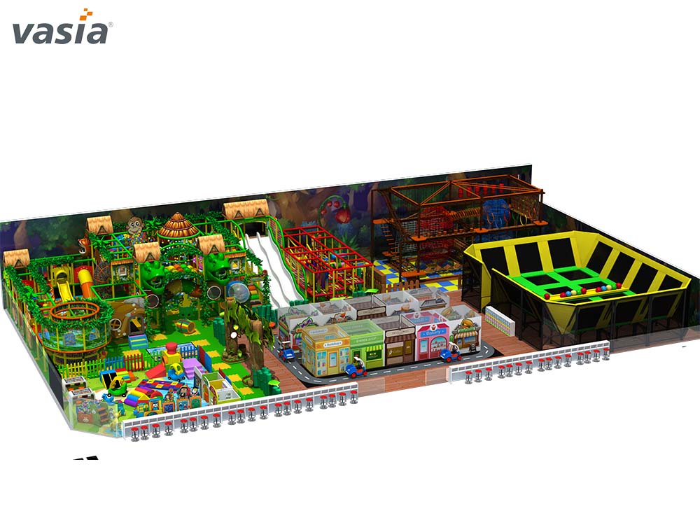 Aire de jeux int&eacute;rieure S090