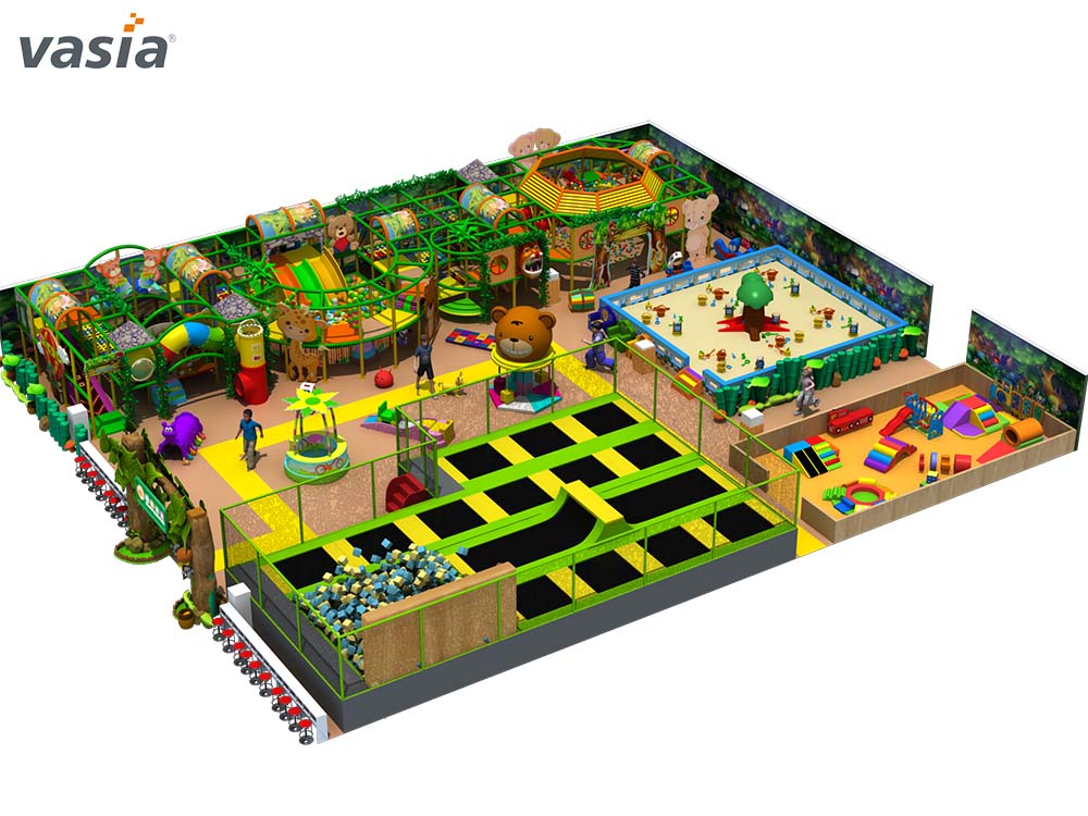 Aire de jeux int&eacute;rieure S094