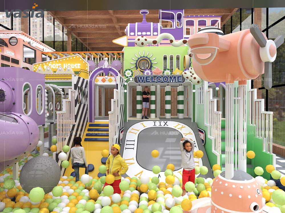 Parc d'attractions int&eacute;rieur S0162