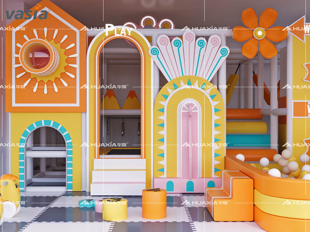 Aire de jeux int&eacute;rieure S0176