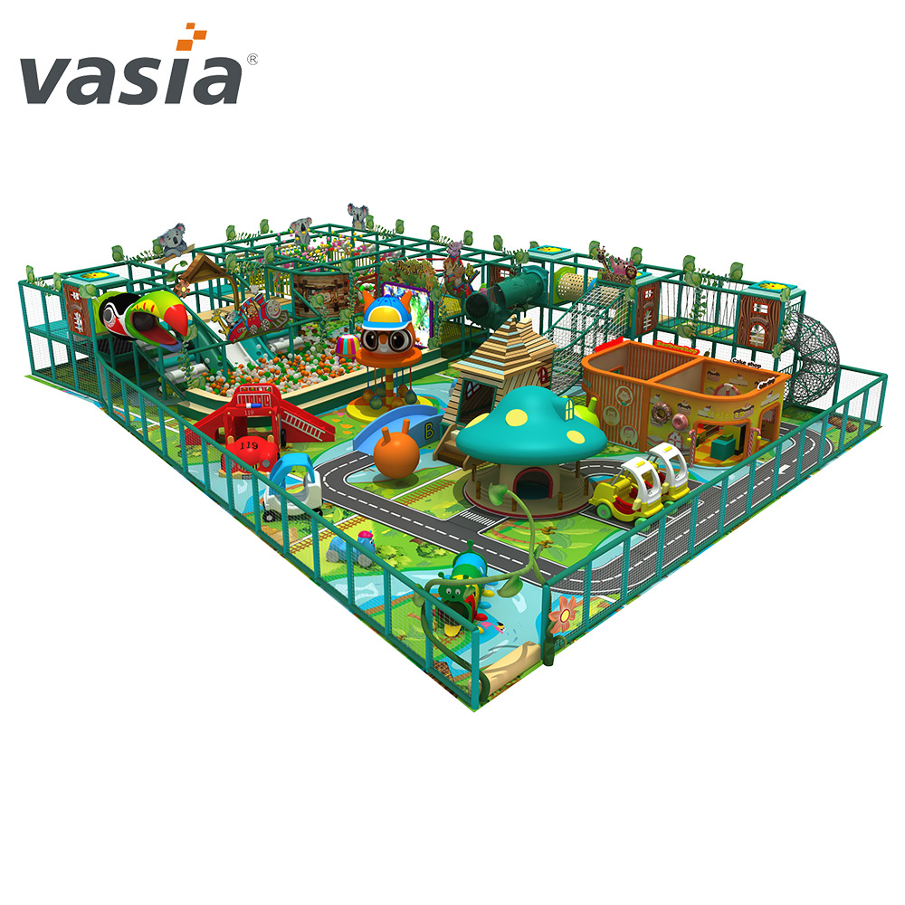 Petite aire de jeux intérieure Jungle Logiciel pour enfants Rides-Vasia