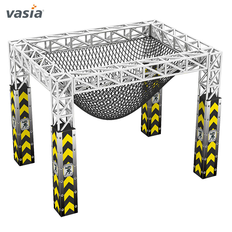 Nouveau design Ninja Warrior Course Terrain de jeux intérieur