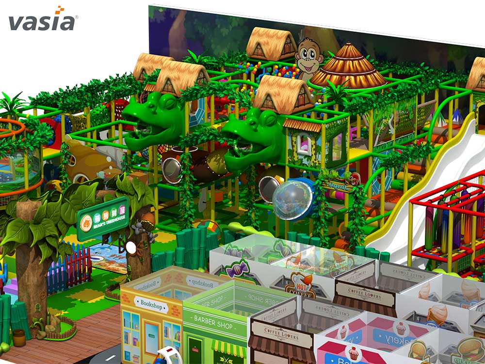 Aire de jeux int&eacute;rieure S091