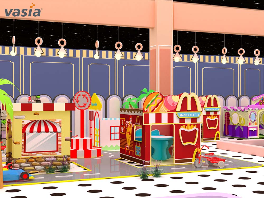 aire de jeux int&eacute;rieure S127