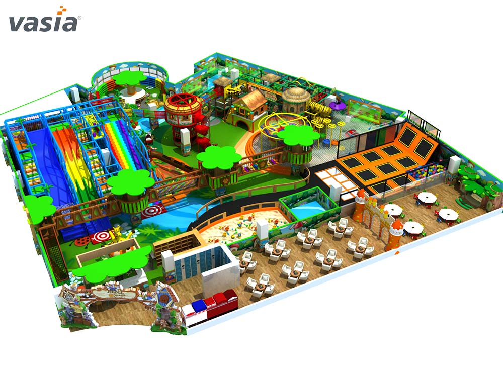 Aire de jeux int&eacute;rieure S085