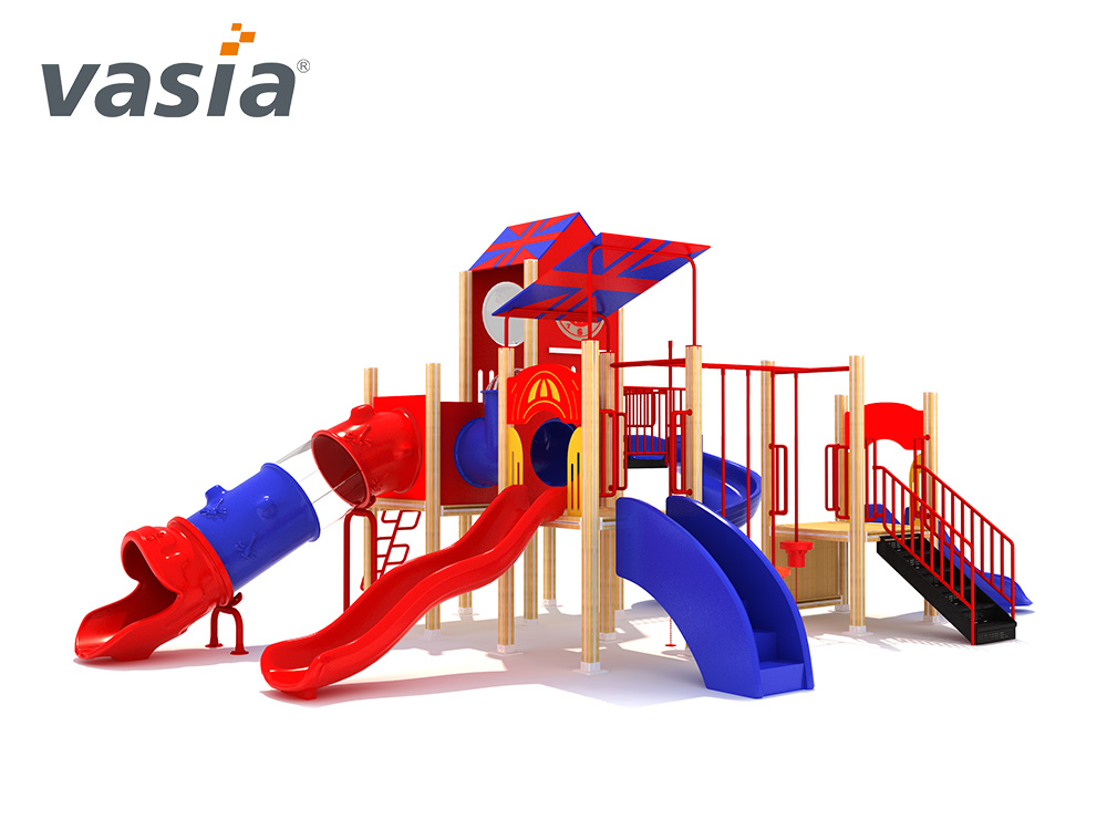 toboggans pour aire de jeux W0002