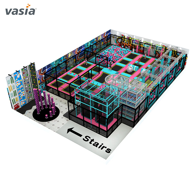 Parc de trampolines pour enfants de qualité supérieure -Vasia