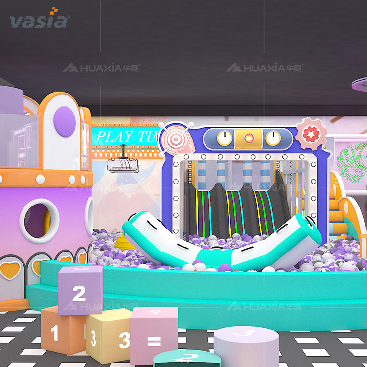 Thème moderne Nouvelle aire de jeux intérieure douce pour enfants - Vasia