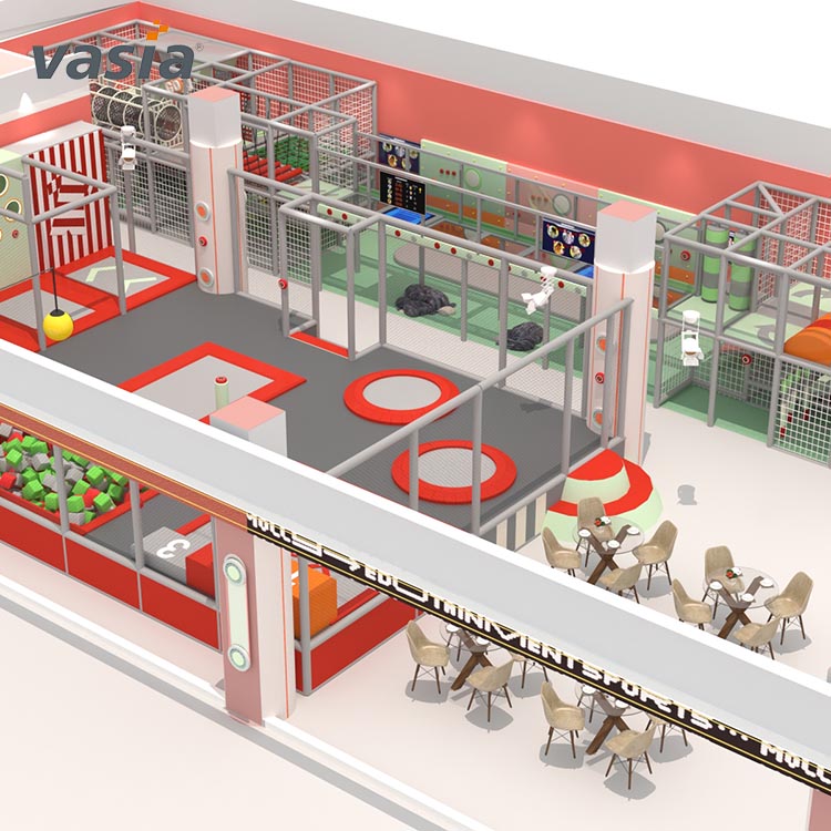 Parc de trampolines d'innovation pour enfants-Vasia