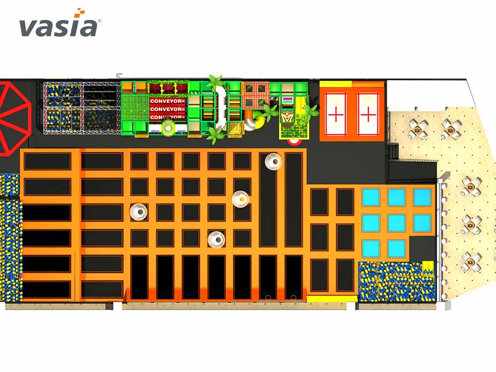 Parc &agrave; trampolines S0430