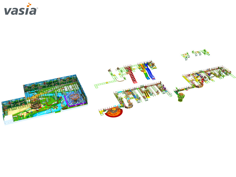 Aire de jeux int&eacute;rieure S071