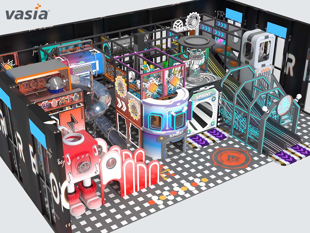 Parc d'attractions int&eacute;rieur S048