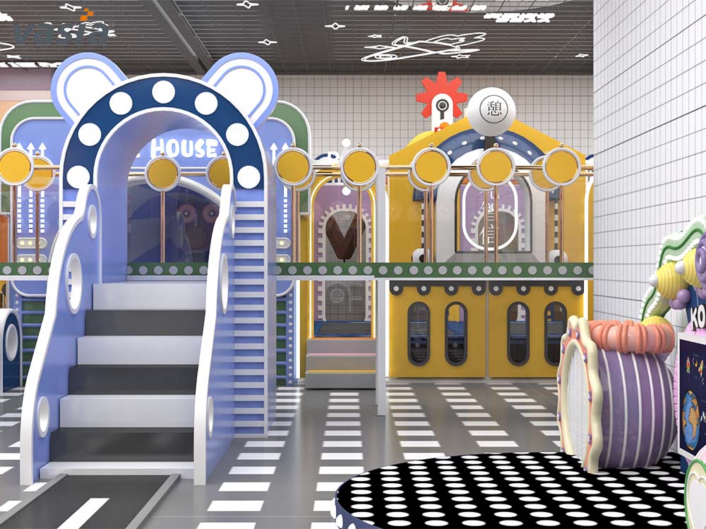 aire de jeux int&eacute;rieure S130