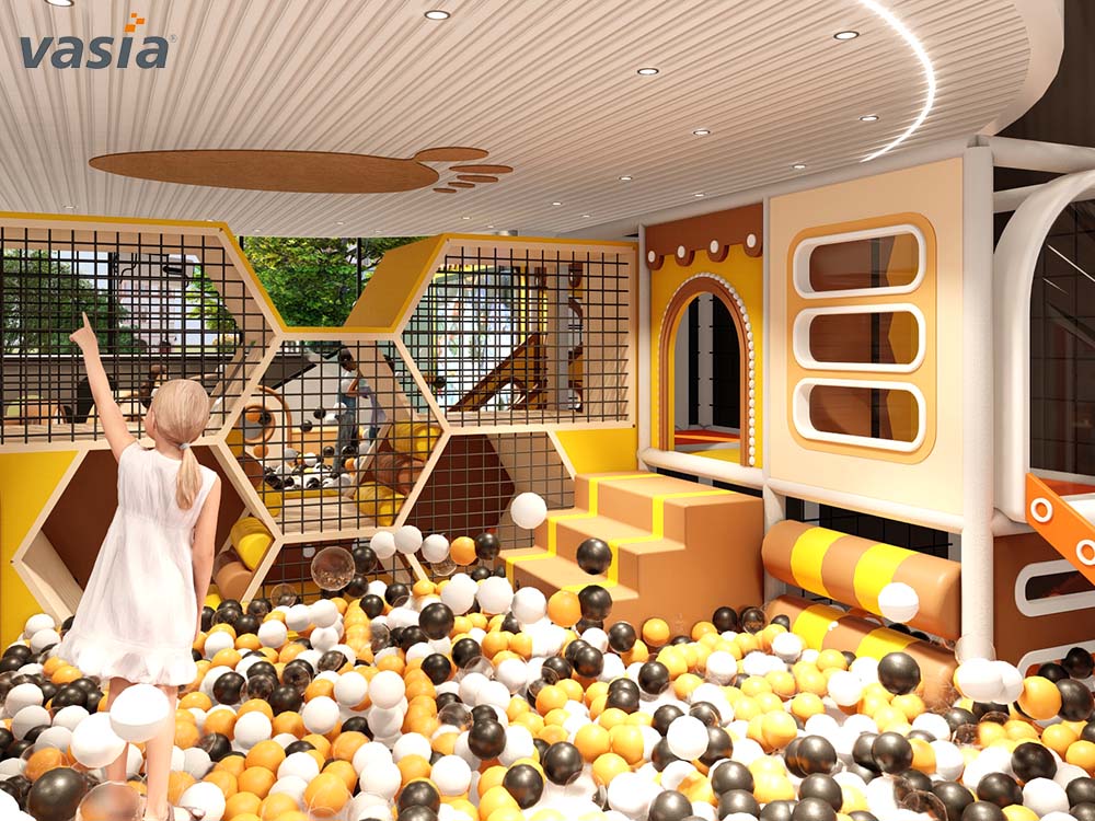 aire de jeux int&eacute;rieure S133