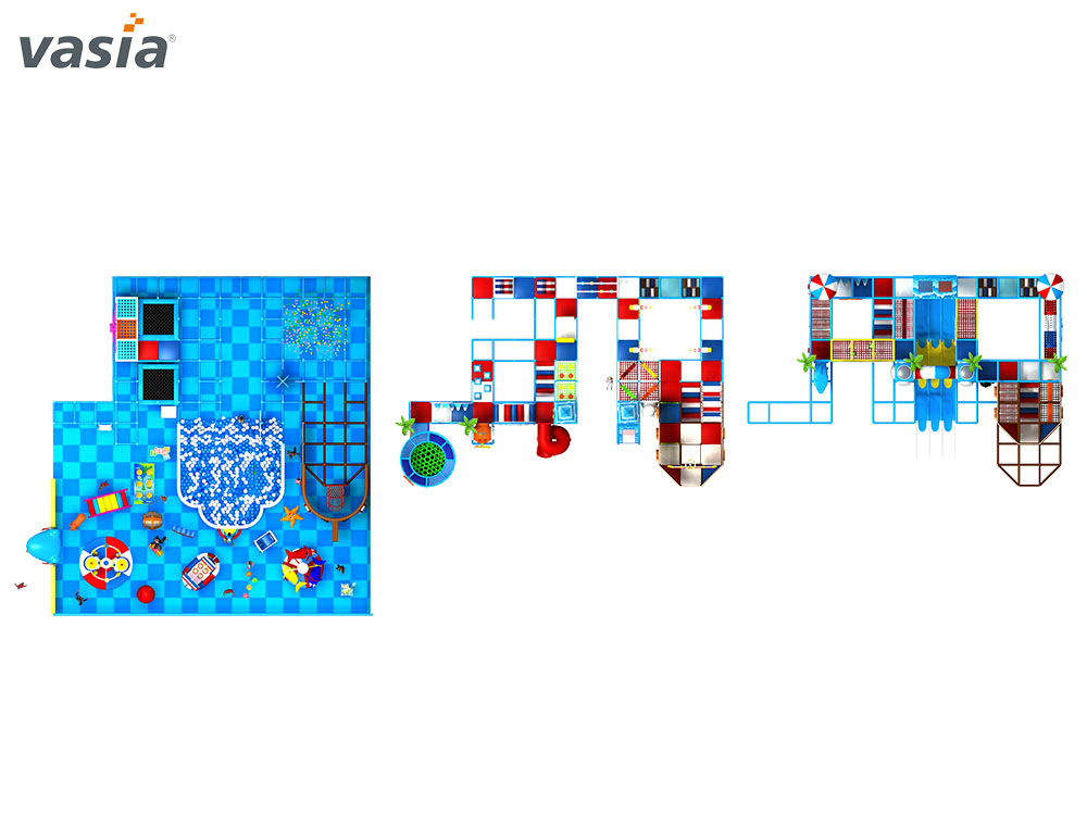 aire de jeux int&eacute;rieure S105