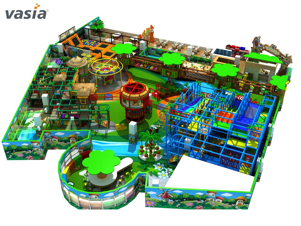 Aire de jeux int&eacute;rieure S086