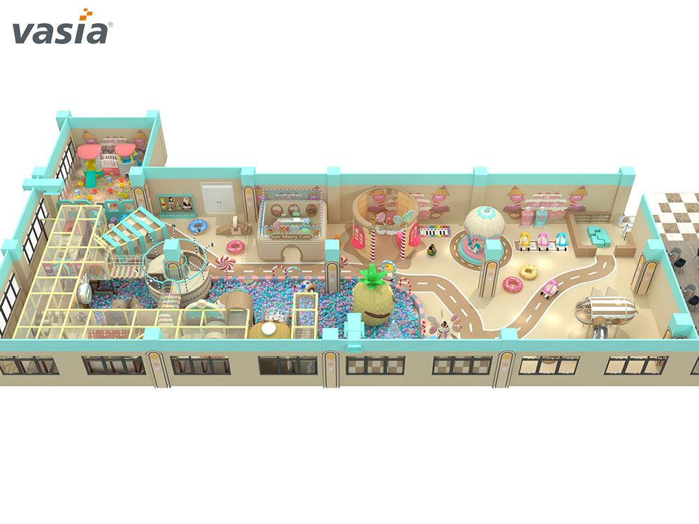 Aire de jeux int&eacute;rieure S0209