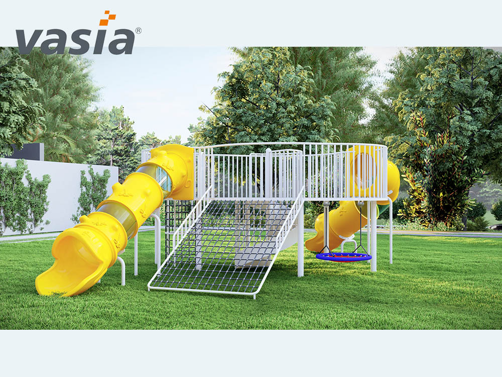 toboggan pour aire de jeux W0004