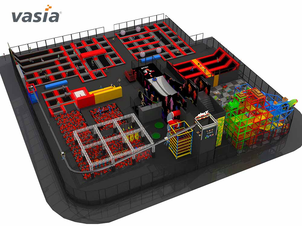 parc &agrave; trampolines A0004