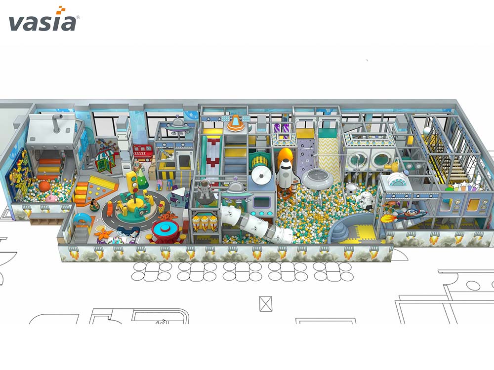 Aire de jeux int&eacute;rieure s015