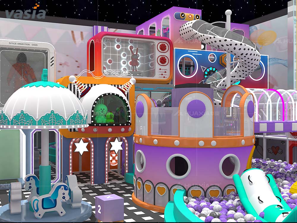 aire de jeux int&eacute;rieure z0003