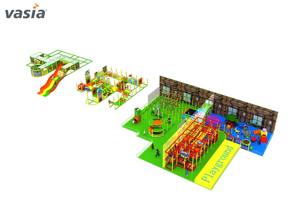 Aire de jeux int&eacute;rieure S092