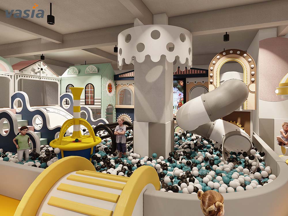 Aire de jeux int&eacute;rieure S145