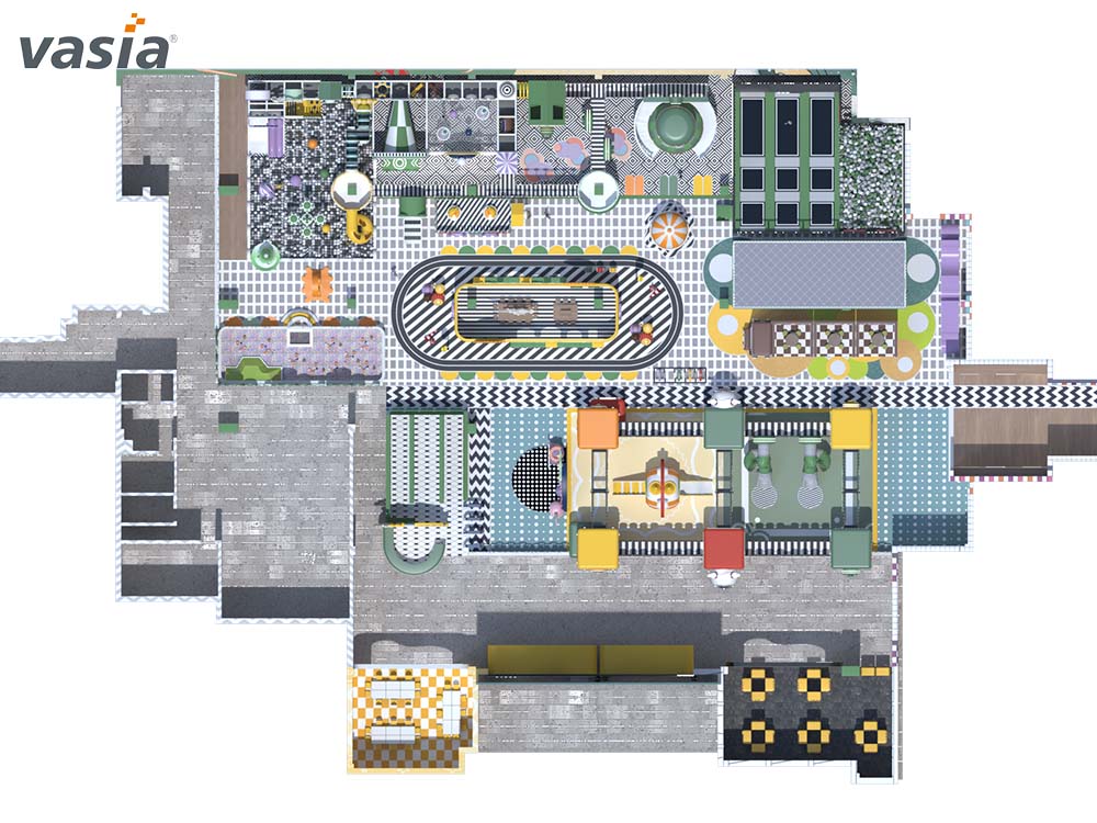  Parc d'attractions int&eacute;rieur S0173