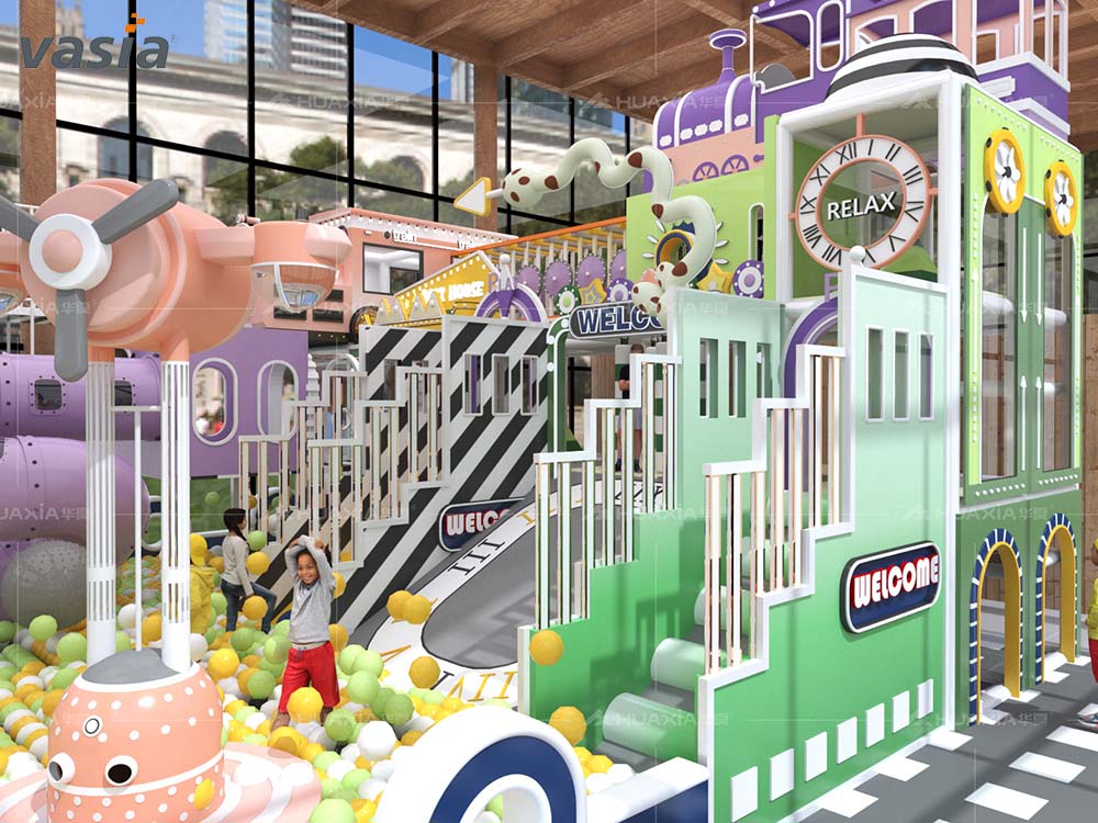 Parc d'attractions int&eacute;rieur S0160