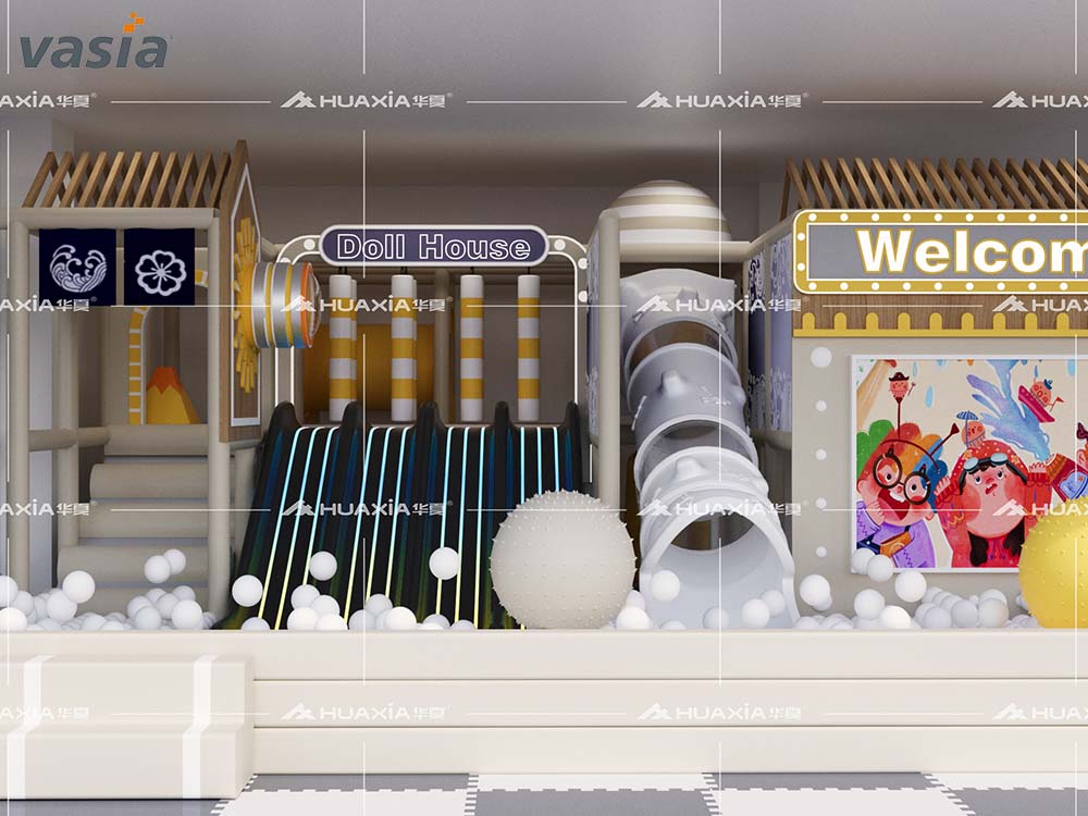 aire de jeux int&eacute;rieure S0171