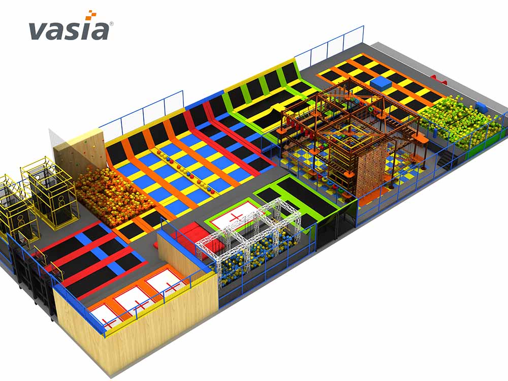 Parc &agrave; trampolines A0003