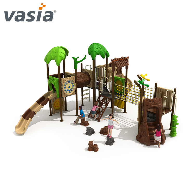 Terrains de jeux en plastique pour jardin