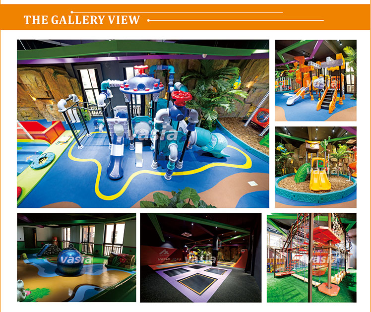 toboggan pour aire de jeux W0020