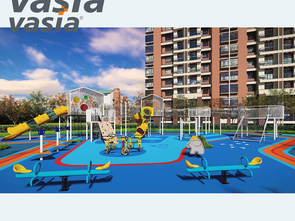 toboggan pour aire de jeux W0007