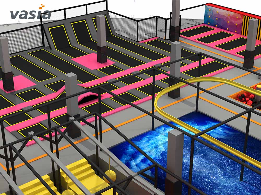 Parc &agrave; trampolines S0335