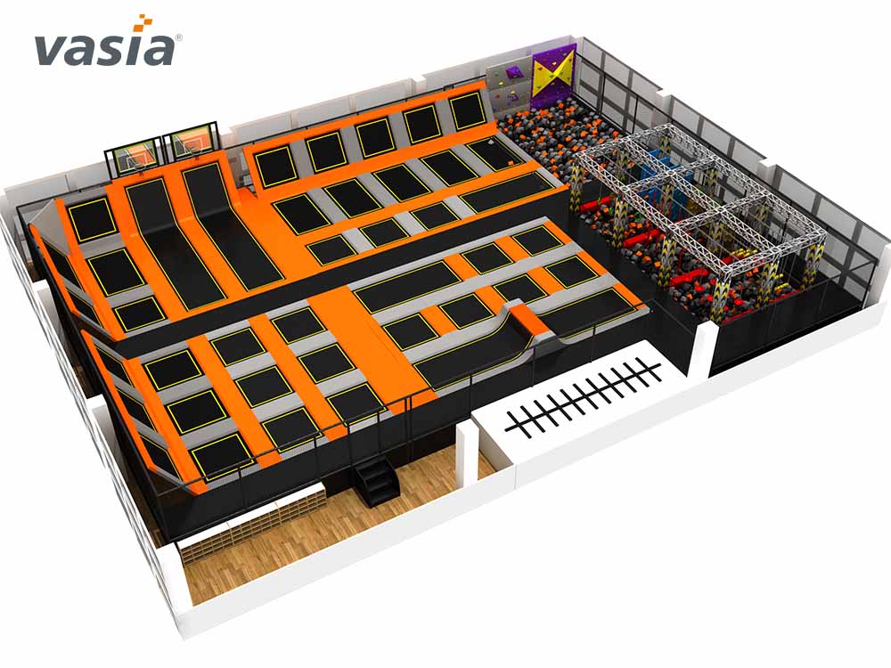 Parc &agrave; trampolines S0443