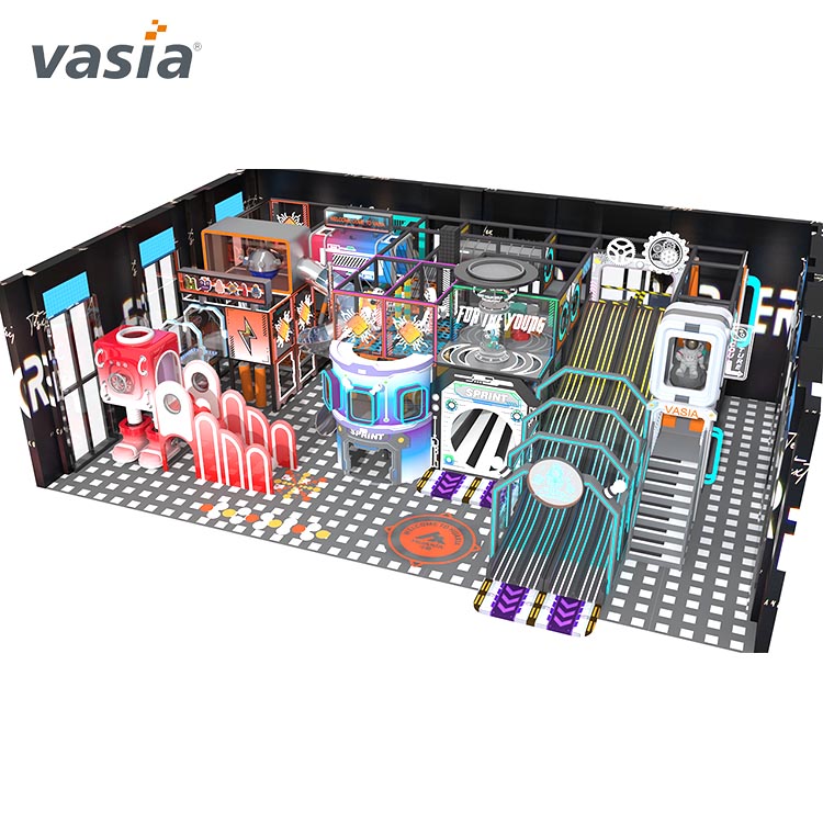 Thème de l'espace de jeu intérieur commercial-Vasia