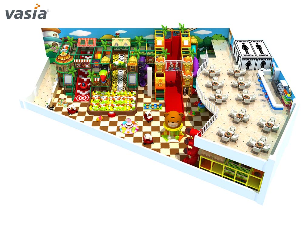 Aire de jeux int&eacute;rieure S082