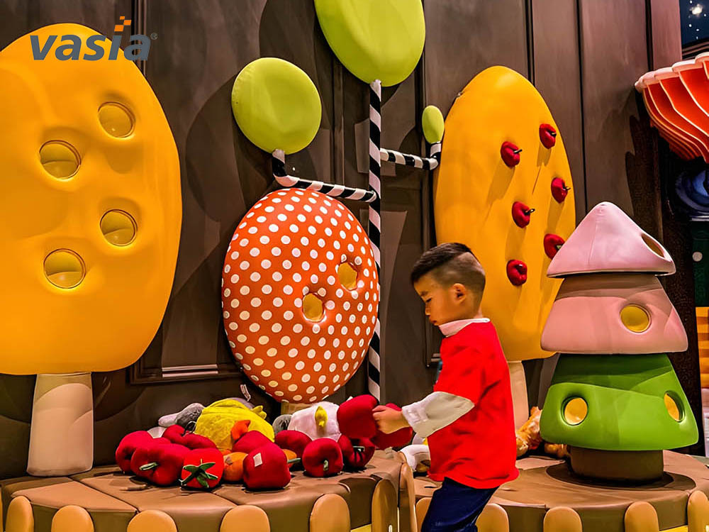 Aire de jeux int&eacute;rieure m0013