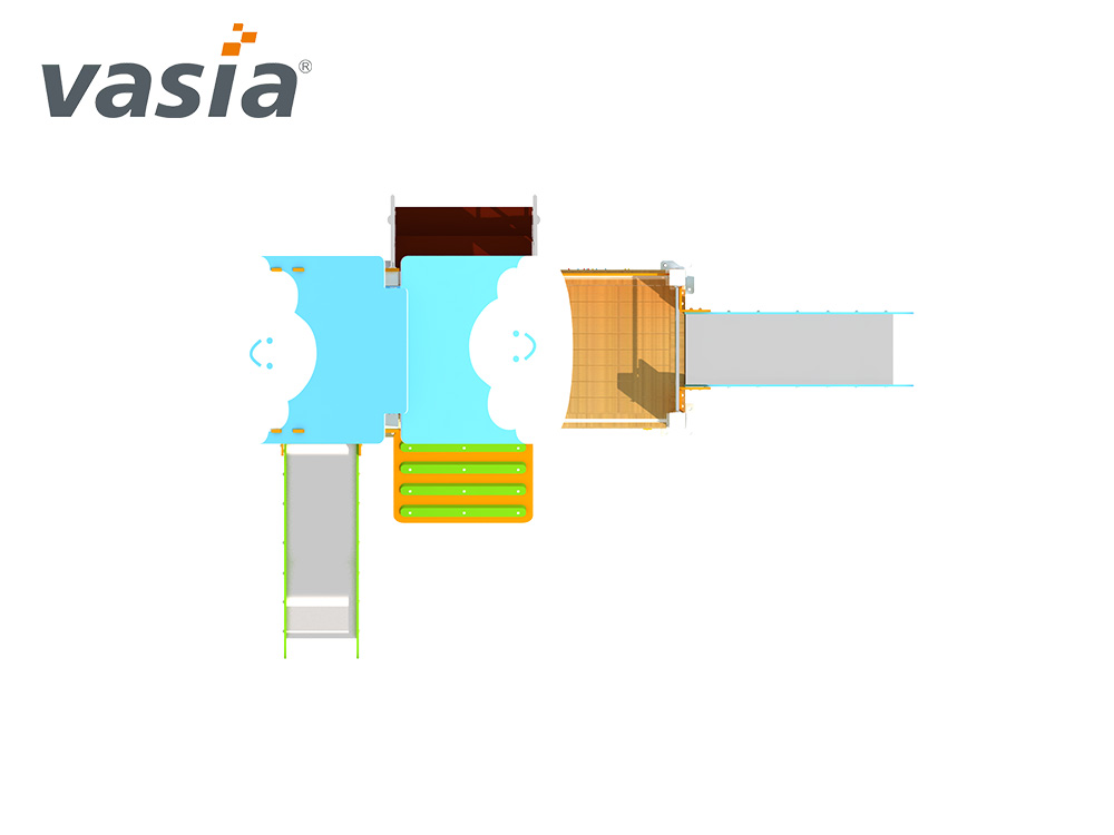 aire de jeux en plastique W0012