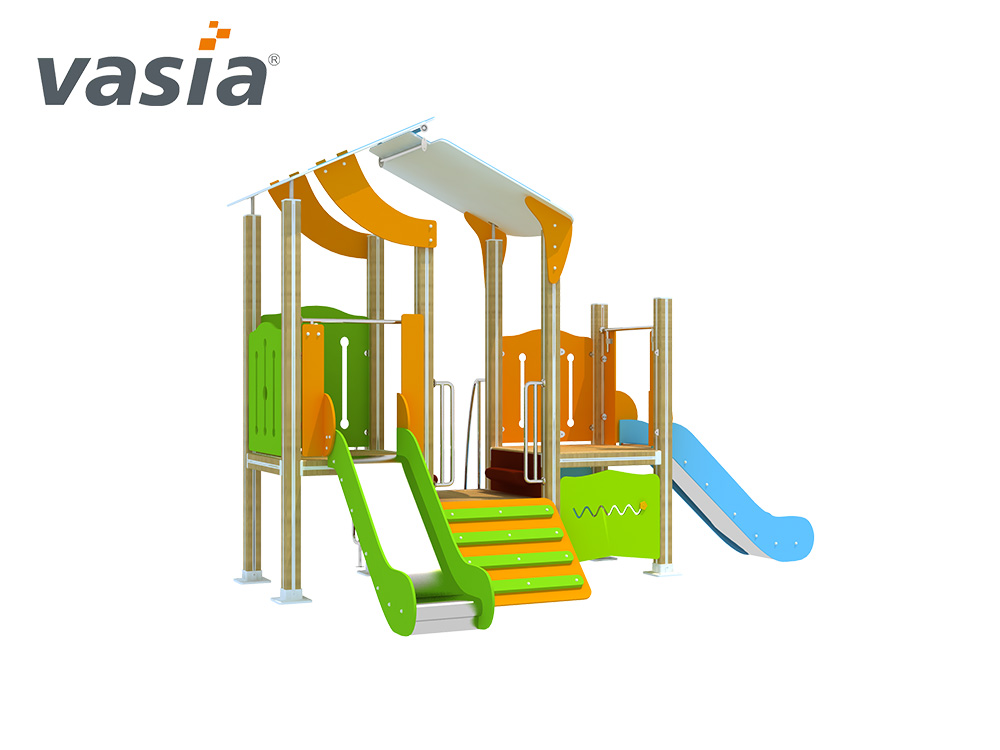 aire de jeux en plastique W0010