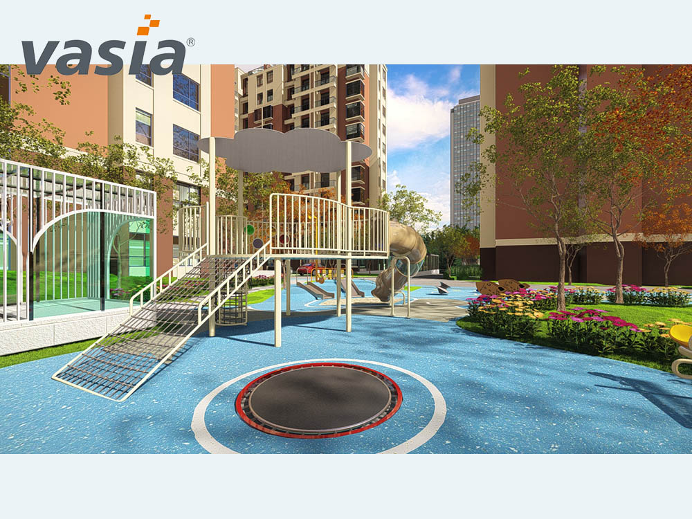 toboggan aire de jeux W0001